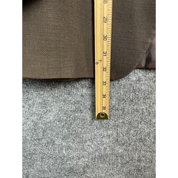 Lauren Ralph Lauren Men's Jacket Blazer Coat Size 44L Brown Rayon Blend - Picture 4 of 16